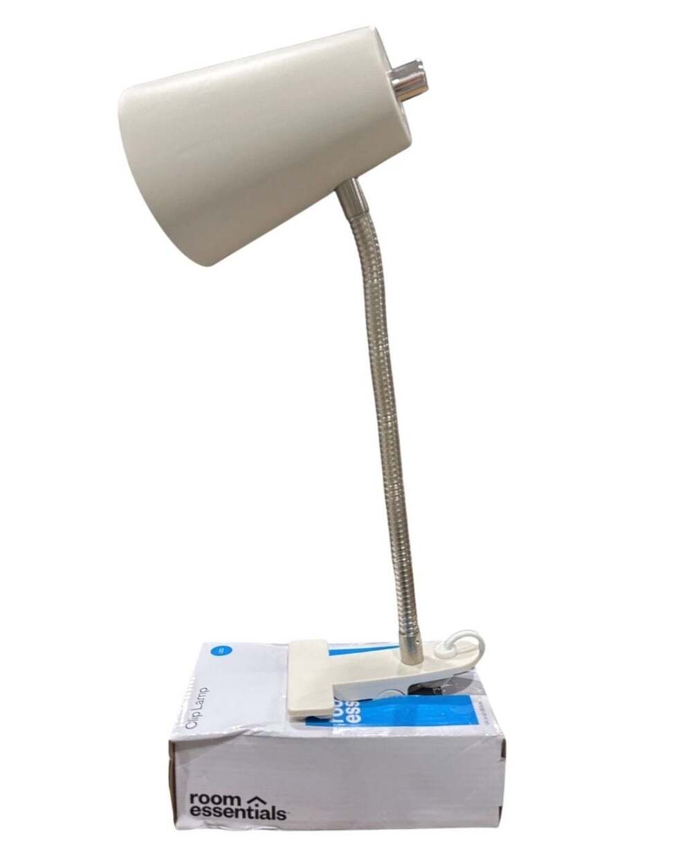 Room Essentials LED Clip Lamp White - Picture 3 of 5